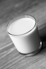 Glass of milk