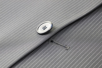 button suit stripe