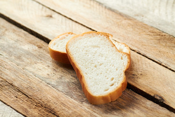 Two pieces of bread and dill