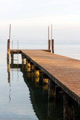 Naklejka premium Small harbor