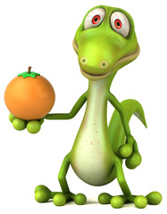 Fototapeta premium Fun lizard
