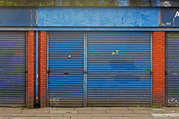 LIVERPOOL UK 3RD APRIL 2016 A street of derelict shops being sold by the council for £1 each to be refurbished - 107500768