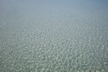 flat expanse of the sea