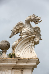 Obraz premium The winged dragon of Villa Borghese, Rome