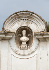 Rotonda di Goethe  in Garden of Villa Borghese. Rome, Italy