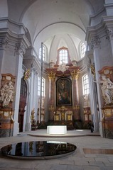 Fototapeta premium Church of finding the Holy Cross in the Litomysl, eastern Bohemia, Czech republic - UNESCO