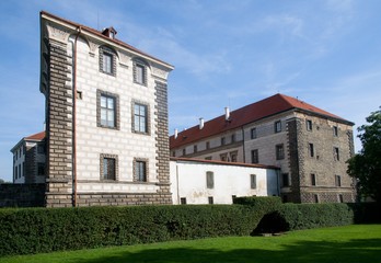 Fototapeta na wymiar Castle Nelahozeves in Central Bohemia, Czech Republic