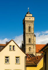 Fototapeta na wymiar Obere Pfarre Bamberg