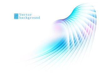 vector background, wavy lines