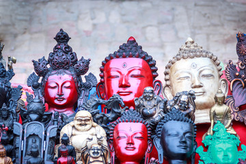Souvenirs on sell in Bhaktapur,Nepal
