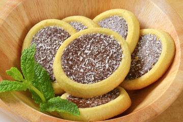 Chocolate & Coconut Tartlets