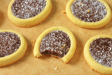 Chocolate & Coconut Tartlets