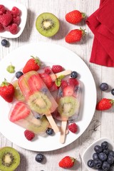 homemade popsicle