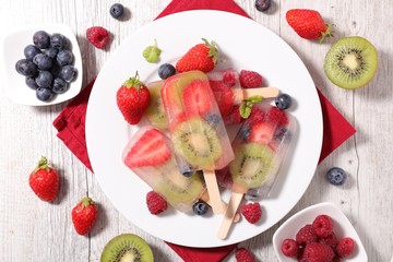homemade popsicle
