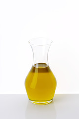 Olive oil in carafe