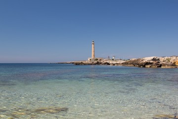 Fototapeta premium Favignana lighthouse