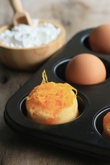 cake gold egg thread