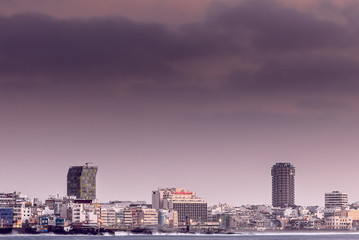 Playa de Las Canteras (istmo)
