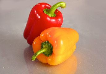 Vegetables . Fresh Bio Vegetable in a Basket. Over Nature Background