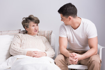 He's the primary caregiver for his grandmother