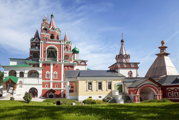 Medieval Savvino Storozhevsky monastery in Zvenigorod, Moscow region, Russia