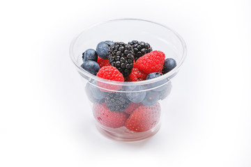 Berries in a cup