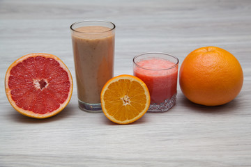 fresh juice from citrus