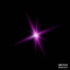 Dark abstract background with glitter. Vector illustration.