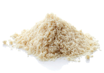 Heap of almond flour