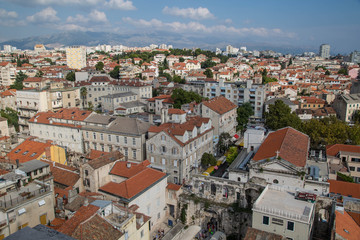 Fototapeta na wymiar Split, Kroatien, Stadtpanorama