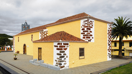 Nuestra Senora del Rosario Church in Barlovento, North of La Palma, Spain