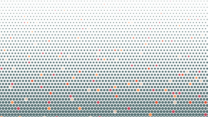 Abstract halftone dots background