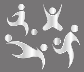 Fototapeta premium Fussball Logo