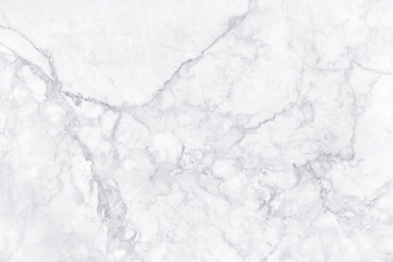 White marble texture, detailed structure of marble in natural pa