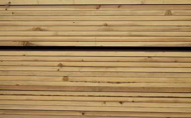 Fototapeta premium Wood lumber for building industry