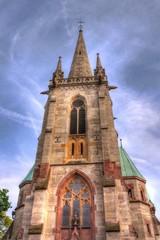 Fototapeta na wymiar Kirche St. Elisabeth Eisenach