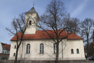 Hermsdorfer Dorfkirche im Berliner Bezirk Reinickendorf