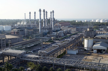 industrial plant.