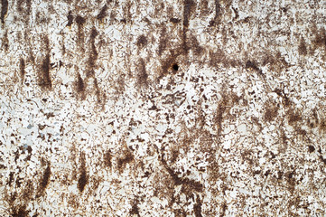 rusty zinc background.