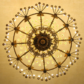 Lámpara en el museo Hermitage