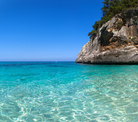 Naklejka premium Cala Goloritze, Baunei, Ogliastra, Sardegna