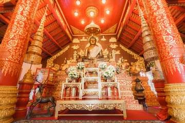 Obraz premium Buddha image in church of Wat Phra Kaew
