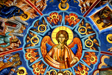 Fresco of Jesus