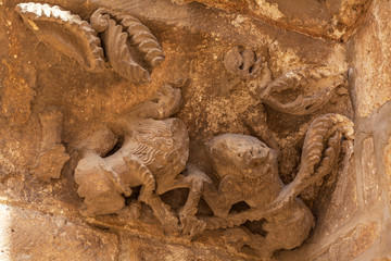 Stone Carving of Holy Sepulchre Cathedral, Jerusalem