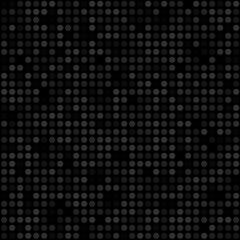 Seamless black geometric pattern 