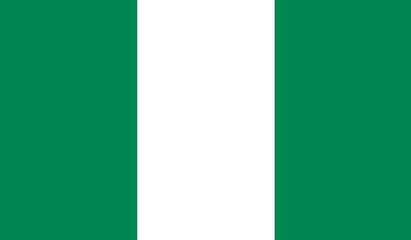 Nigeria flag - obrazy, fototapety, plakaty