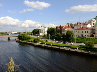 Выборг, Старый город. Vyborg, Old Town. Набережная.