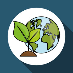 eco planet design , vector illustration