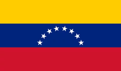 Foto op Aluminium Venezuela flag © G7 Stock