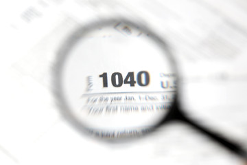 1040 tax form background
